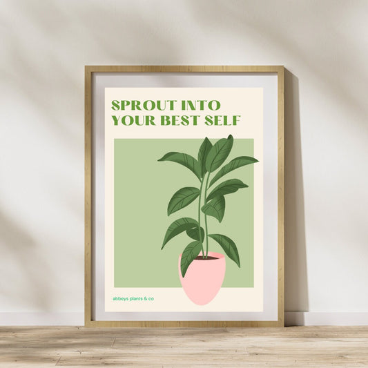 Sprout Into Your Best Self - Digital Download